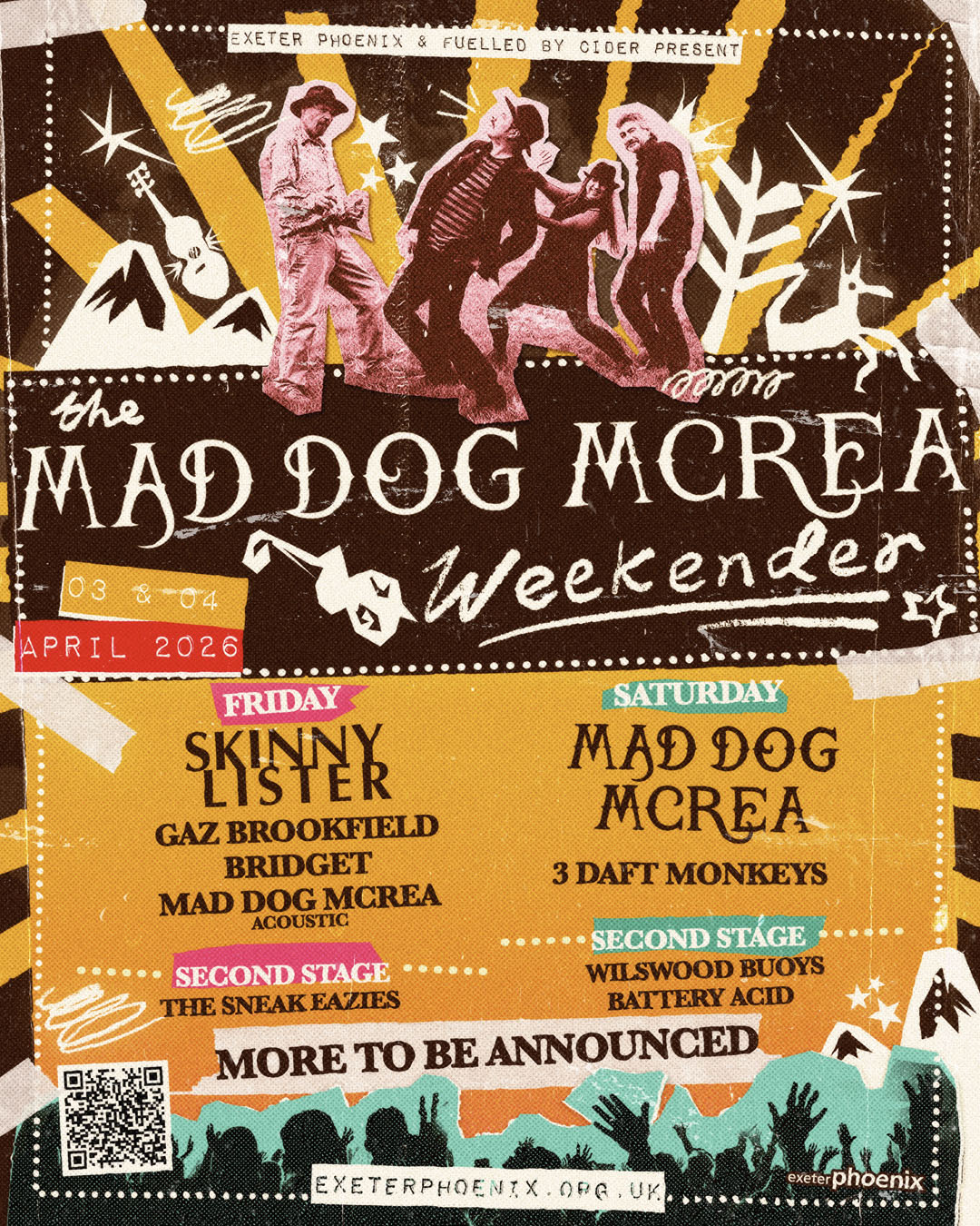 Mad Dog Mcrea Weekender Poster