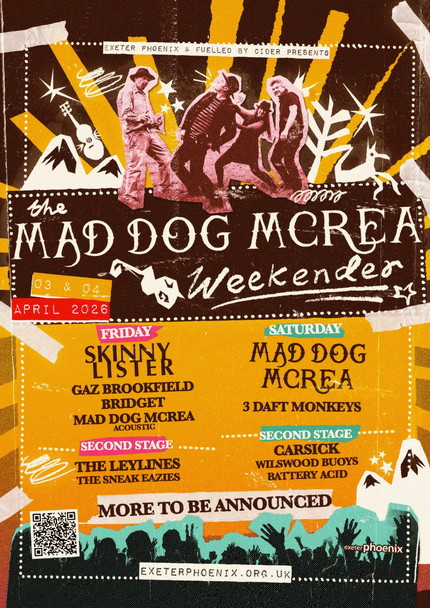 Mad Dog Mcrea Weekender Poster